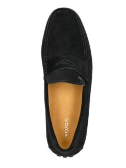 Leren Mocassins Zwart -Gstar Kleding Winkel wojas leren mocassins zwart 3