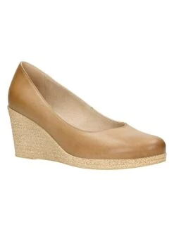 Leren Sleehakpumps Lichtbruin -Gstar Kleding Winkel wojas leren sleehakpumps lichtbruin 1