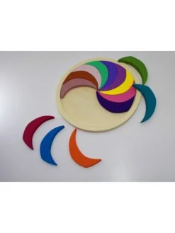 Framepuzzel "Regenboog" - Vanaf 3 Jaar -Gstar Kleding Winkel woody kids framepuzzel regenboog vanaf 3 jaar 2