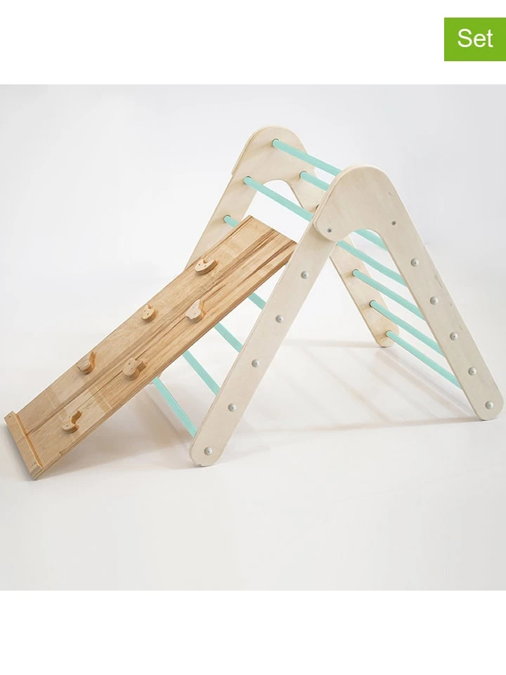 Klimdriehoek Met Helling - Vanaf 3 Jaar - (L)65 X (B)65 X (H)85 Cm 3 Klimdriehoek Met Helling - Vanaf 3 Jaar - (L)65 X (B)65 X (H)85 Cm