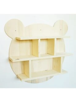 Wandkast "Teddy Bear" Naturel - (B)54 X (H)51 X (D)11 Cm