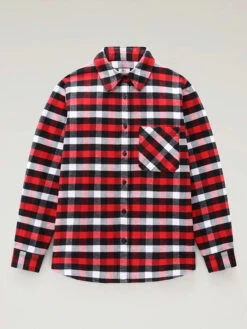 Woolrich Blouse Rood/zwart/wit