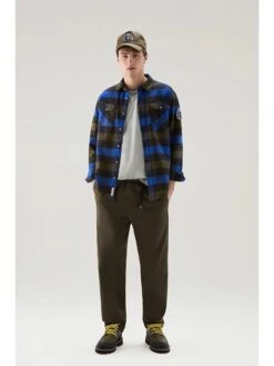 Woolrich Blouse "Trail" - Regular Fit - Blauw/meerkleurig -Gstar Kleding Winkel woolrich blouse trail regular fit blauw meerkleurig 3