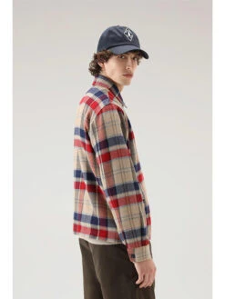 Woolrich Blousejas "Timber" Rood/blauw/beige 7 Woolrich Blousejas "Timber" Rood/blauw/beige -Gstar Kleding Winkel woolrich blousejas timber rood blauw beige 1