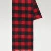 Woolrich Sjaal Met Aandeel Wol Rood/zwart -Gstar Kleding Winkel woolrich sjaal met aandeel wol rood zwart