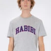 Shirt "Habibi" Grijs 1 Shirt "Habibi" Grijs -Gstar Kleding Winkel wooop shirt habibi grijs