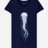 Shirt "Space Jelly" Donkerblauw -Gstar Kleding Winkel wooop shirt space jelly donkerblauw