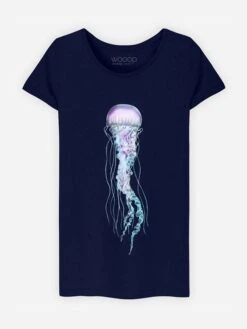 Shirt "Space Jelly" Donkerblauw