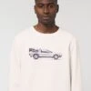 Sweatshirt "Delorean" Crème