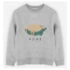 Sweatshirt "Nope" Grijs -Gstar Kleding Winkel wooop sweatshirt nope grijs
