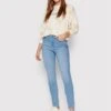 Wrangler Spijkerbroek "High Rise Skinny Soft Heart" - Skinny Fit - Lichtblauw -Gstar Kleding Winkel wrangler spijkerbroek high rise skinny soft heart skinny fit lichtblauw