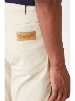 Wrangler Spijkerbroek "Texas" - Slim Fit - Crème -Gstar Kleding Winkel wrangler spijkerbroek texas slim fit creme 2