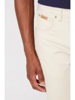 Wrangler Spijkerbroek "Texas" - Slim Fit - Crème -Gstar Kleding Winkel wrangler spijkerbroek texas slim fit creme 3