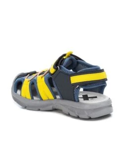Enkelsandalen Donkerblauw/geel -Gstar Kleding Winkel xti kids enkelsandalen donkerblauw geel 2