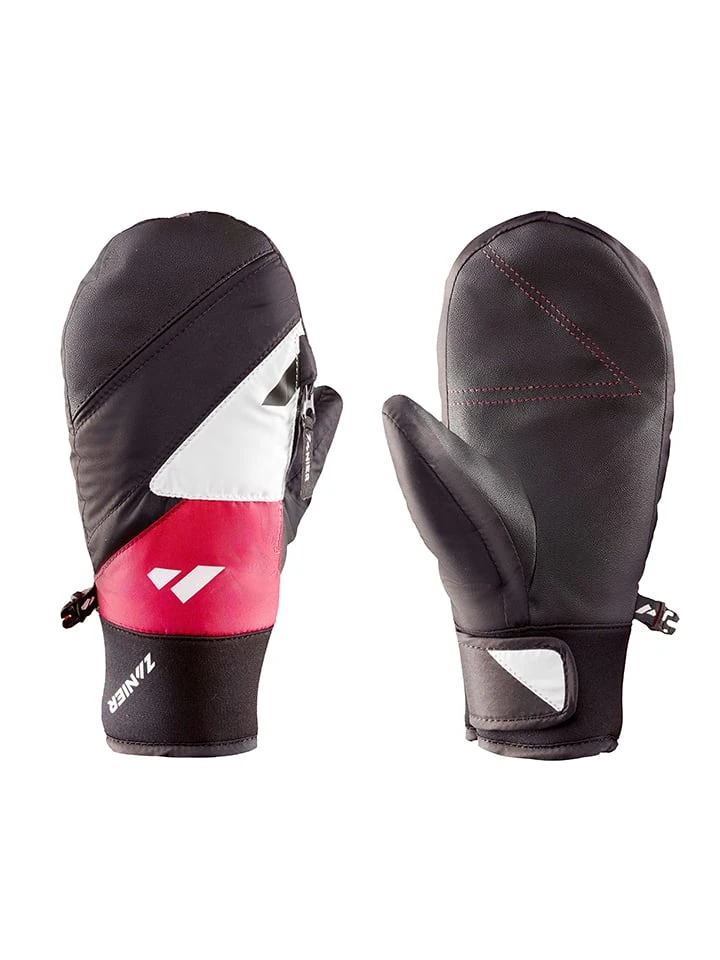 Zanier Kinderski-/snowboardwanten "Kals STX" Zwart/rood/wit 3 Zanier Kinderski-/snowboardwanten "Kals STX" Zwart/rood/wit