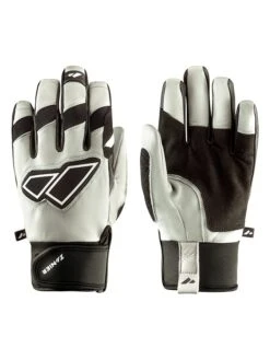 Zanier Unisex-ski-/snowboardhandschoenen "My Moutain Passion" Grijs/zwart