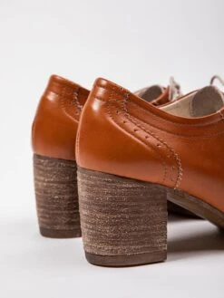 Leren Veterschoenen Camel -Gstar Kleding Winkel zapato leren veterschoenen camel 3