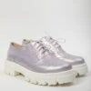 Leren Veterschoenen Lila -Gstar Kleding Winkel zapato leren veterschoenen lila