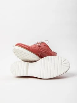 Leren Veterschoenen Roze -Gstar Kleding Winkel zapato leren veterschoenen roze 2