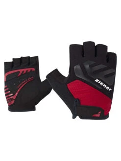 Ziener Fietshandschoenen "Caecilius" Zwart/rood