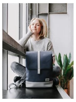 Rugzak "UR150" Donkerblauw - (B)28 X (H)39 X (D)12 Cm -Gstar Kleding Winkel zwei rugzak ur150 donkerblauw b 28 x h 39 x d 12 cm 1