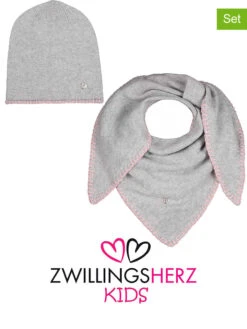 2-delige Accessoireset "Bella" Grijs