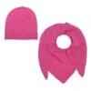 2-delige Winteraccessoireset Roze -Gstar Kleding Winkel zwillingsherz 2 delige winteraccessoireset roze