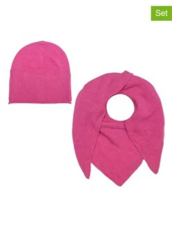 2-delige Winteraccessoireset Roze