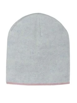 Beanie "Labyrinth" Grijs/lichtroze