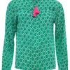 Blouse "Neala" Smaragdgroen -Gstar Kleding Winkel zwillingsherz blouse neala smaragdgroen