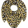 Driehoekige Sjaal "Leeuw" Geel/zwart - (L)200 X (B)110 Cm -Gstar Kleding Winkel zwillingsherz driehoekige sjaal leeuw geel zwart l 200 x b 110 cm