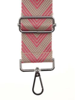 Schouderriem "Pijl" Beige/lichtroze - (L)120 X (B)4 Cm -Gstar Kleding Winkel zwillingsherz schouderriem pijl beige lichtroze l 120 x b 4 cm 1
