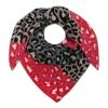 Sjaal "Leo Block" Grijs/rood - (L)110 X (B)76 Cm -Gstar Kleding Winkel zwillingsherz sjaal leo block grijs rood l 110 x b 76 cm